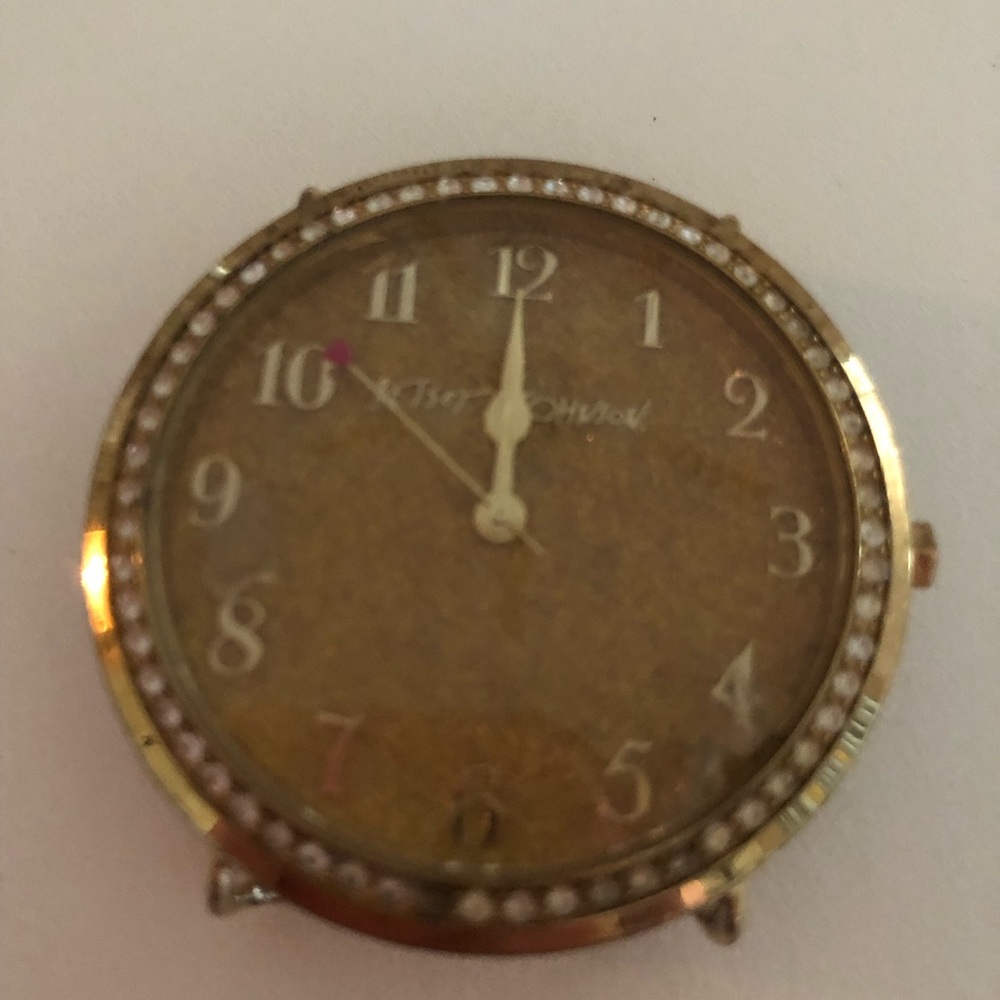 Betsey Johnson Watch Face